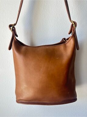 Vintage NYC Coach Leatherware Basic Bag / Duffle Sac 020-1635 | Rare Meek's Tag